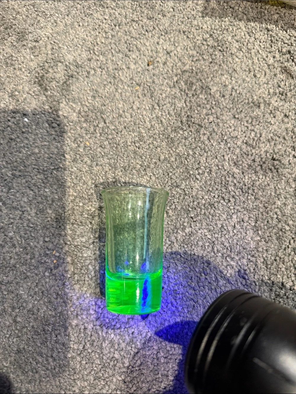 Vintage uranium shot glass